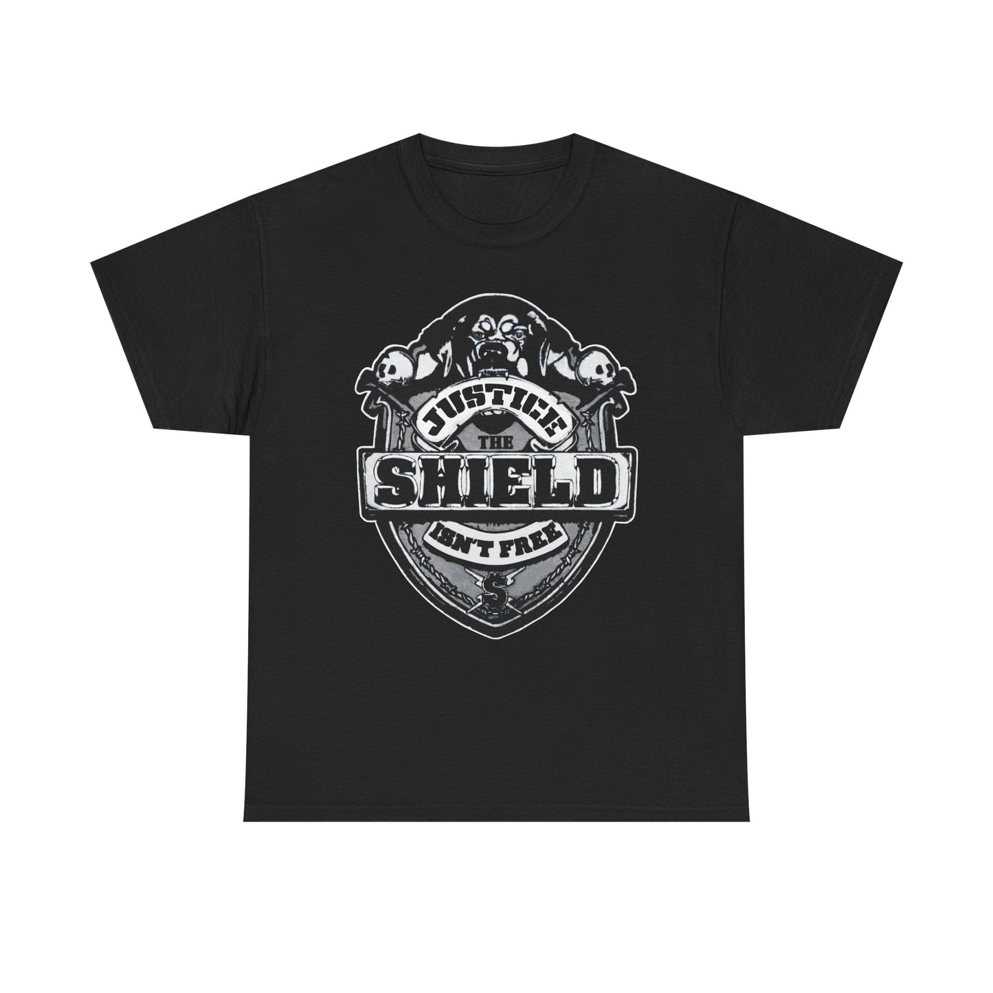 The Shield Justice Isn't Free Reigns Ambrose Rollins WWE Mens Black T-Shirt