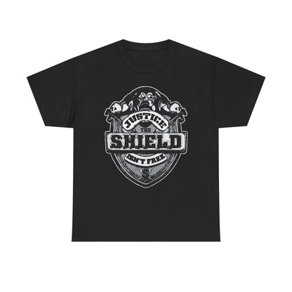 The Shield Justice Isn't Free Reigns Ambrose Rollins WWE Mens Black T-Shirt
