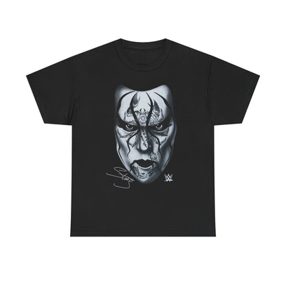 Sting Black Scorpion Face WWE Mens T-shirt