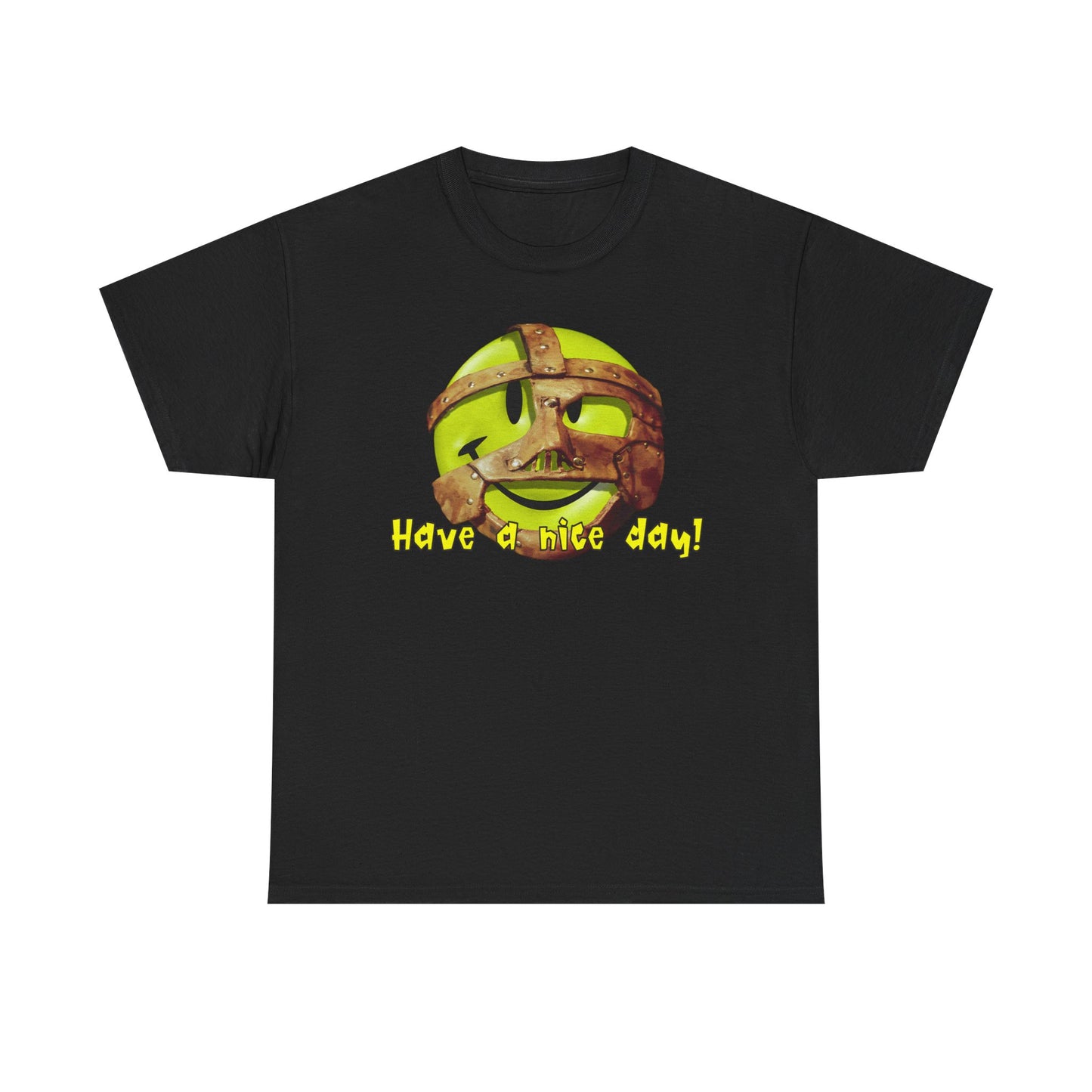 Mankind Have a Nice Day Mick Foley Mens Black T-shirt
