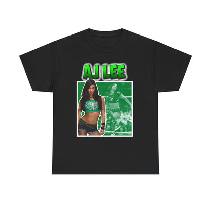 AJ Lee Green with Envy Logo T-shirt