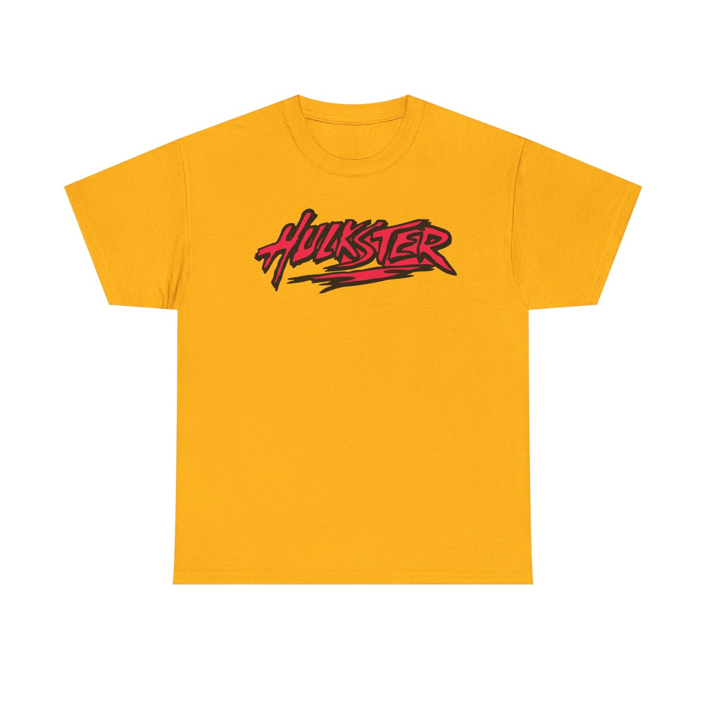 Hulkster Hulk Hogan Yellow Gold Mens T-shirt