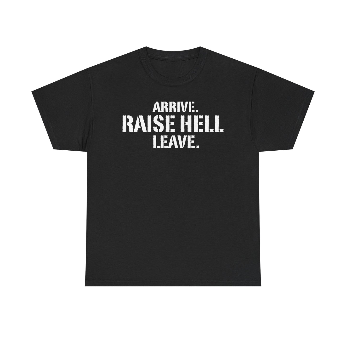 Stone Cold Steve Austin Raise Hell Leave Mens Black T-shirt
