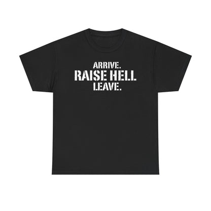 Stone Cold Steve Austin Raise Hell Leave Mens Black T-shirt