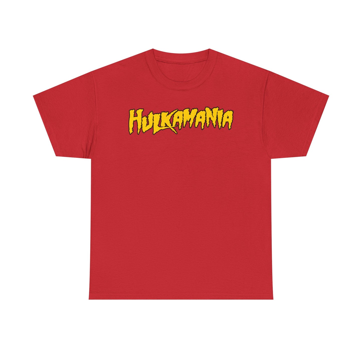 Hulkamania Still Runnin Wild Hulk Hogan Red T-shirt