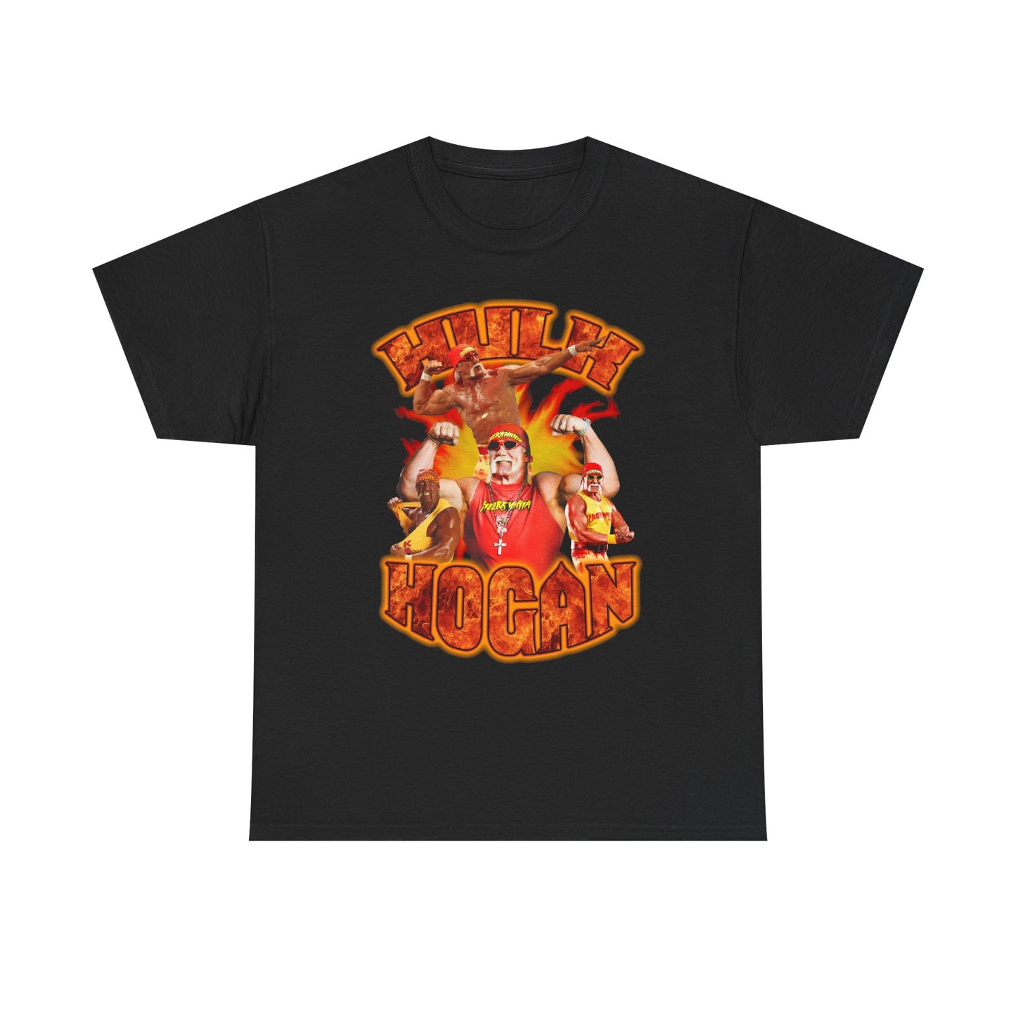 Hulk Hogan Whatcha Gonna Do? Mens Black T-shirt