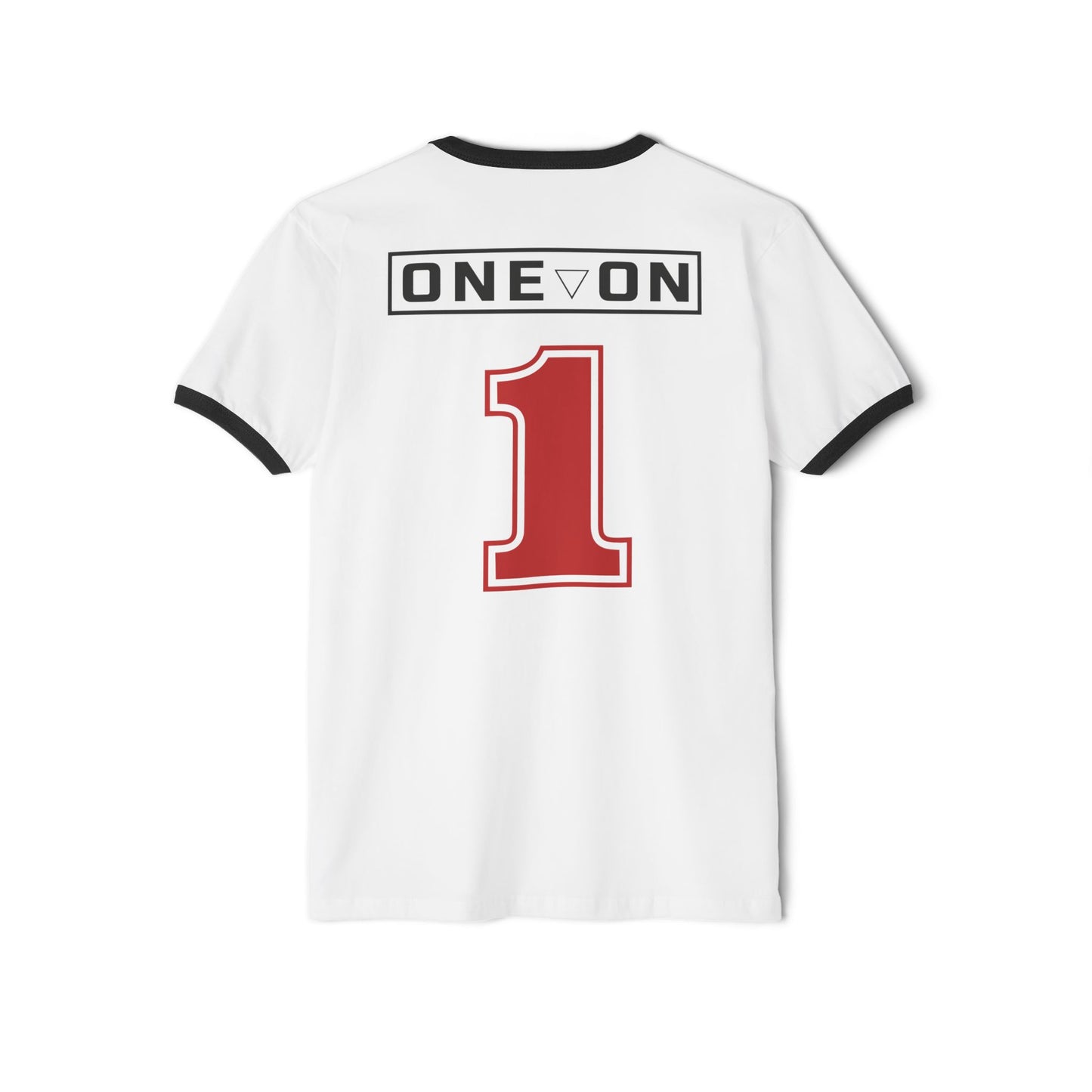 The Rock One On 1 White Ringer T-shirt