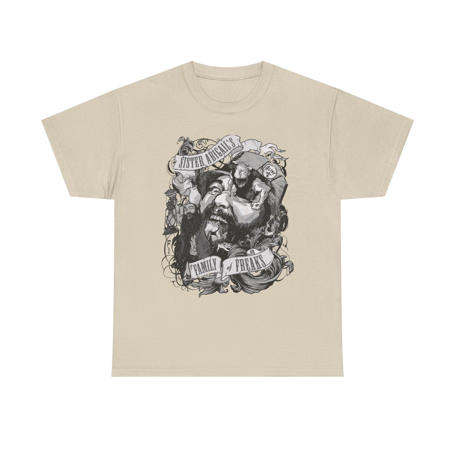 Bray Wyatt Family of Freaks Sister Abigail Tan T-shirt