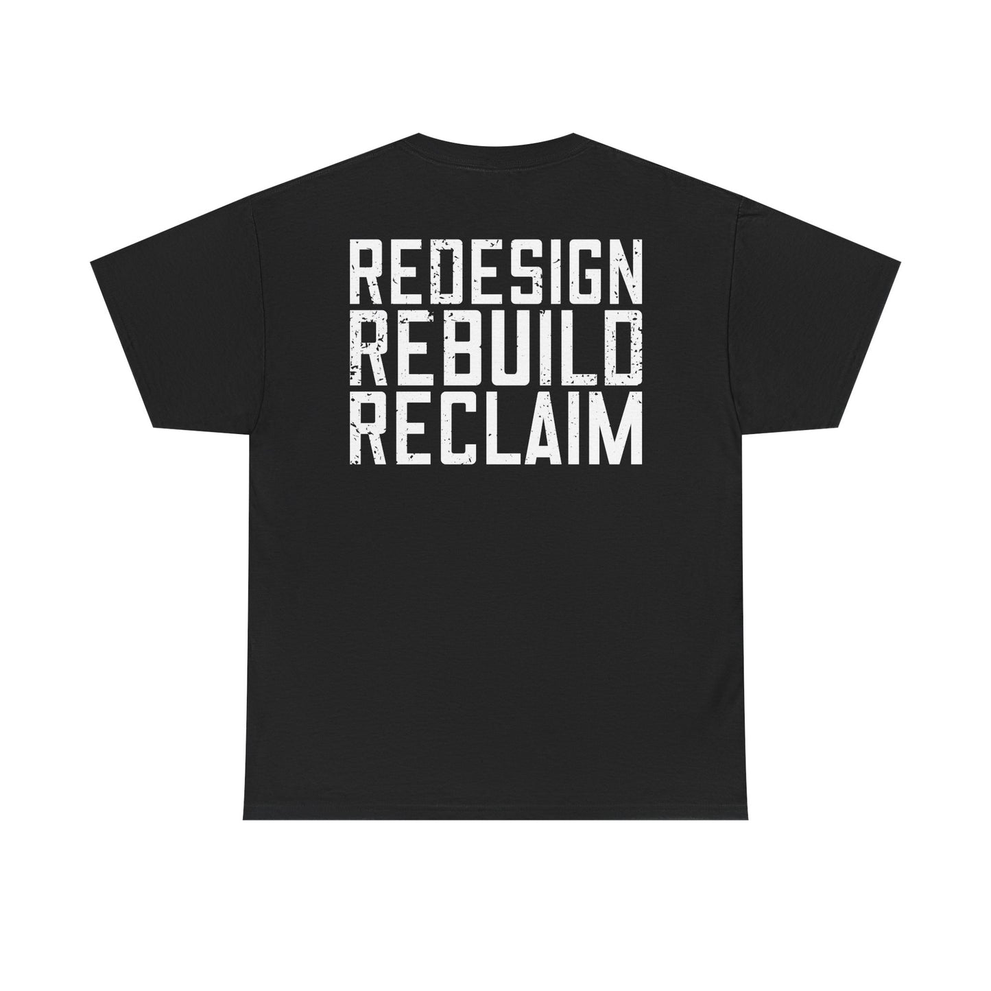 Seth Rollins Mens Black Logo Redesign Rebuild T-shirt