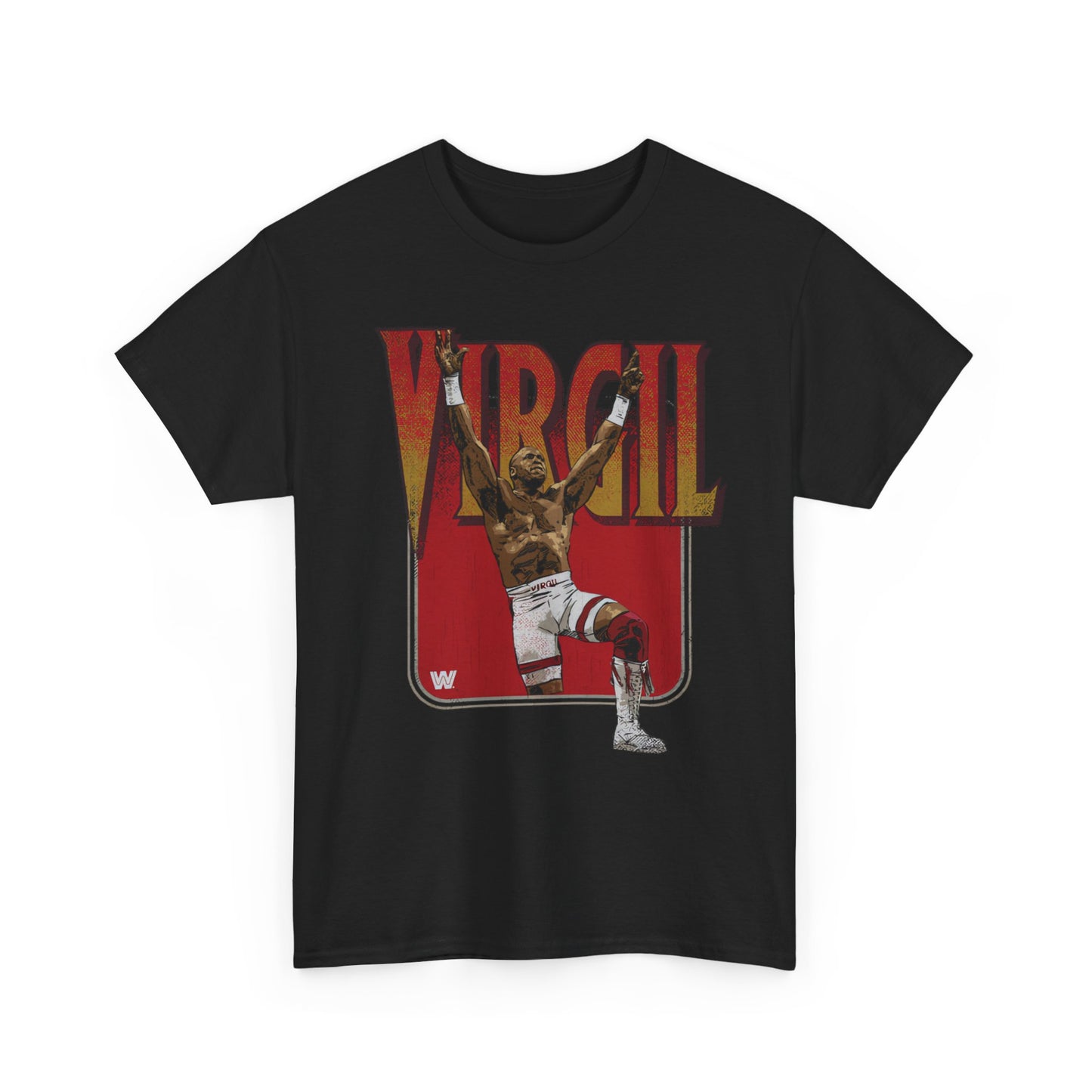 Virgil Pose WWE Black T-shirt