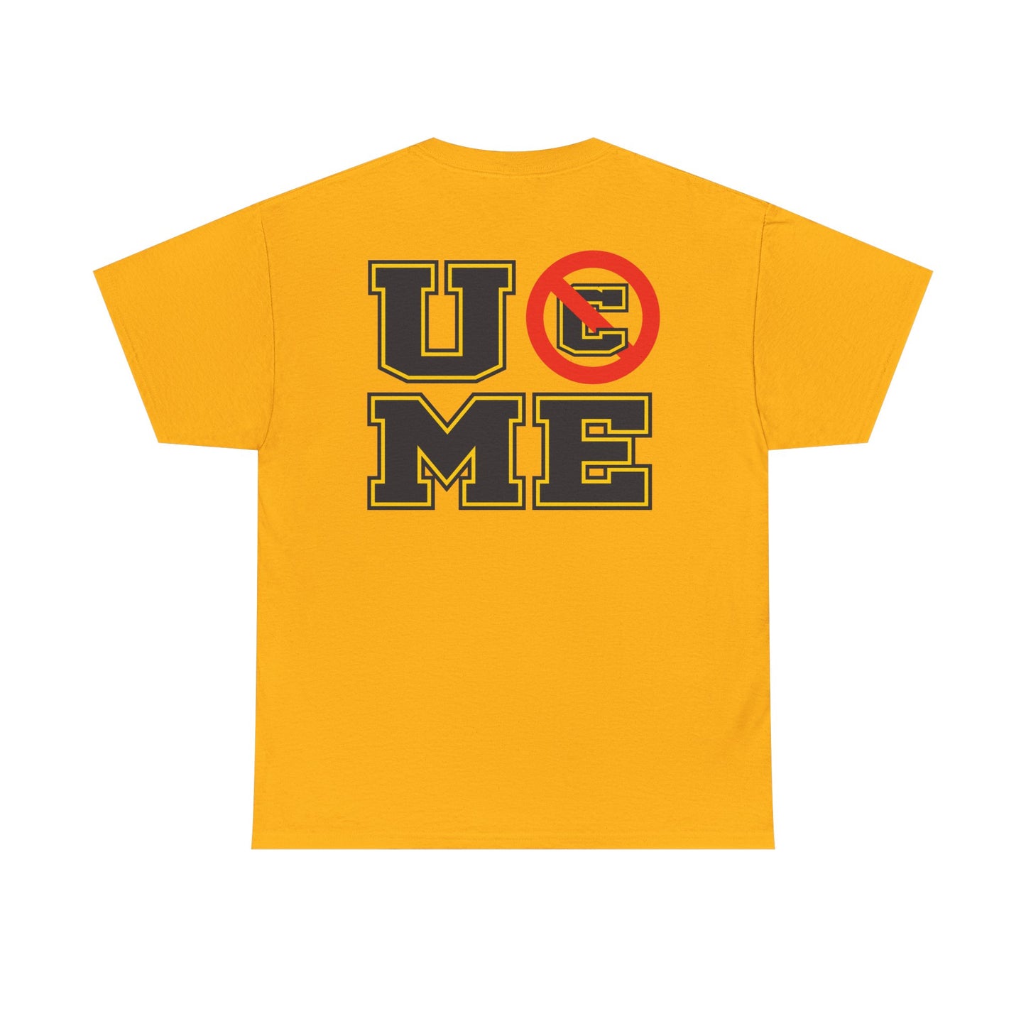 John Cena Ten Years Strong Mens Cotton Gold T-shirt