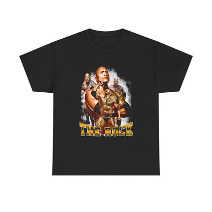 Dwayne The Rock Johnson Smoke Show Black WWE T-shirt