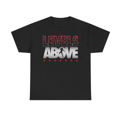 Roman Reigns Levels Above Black T-shirt