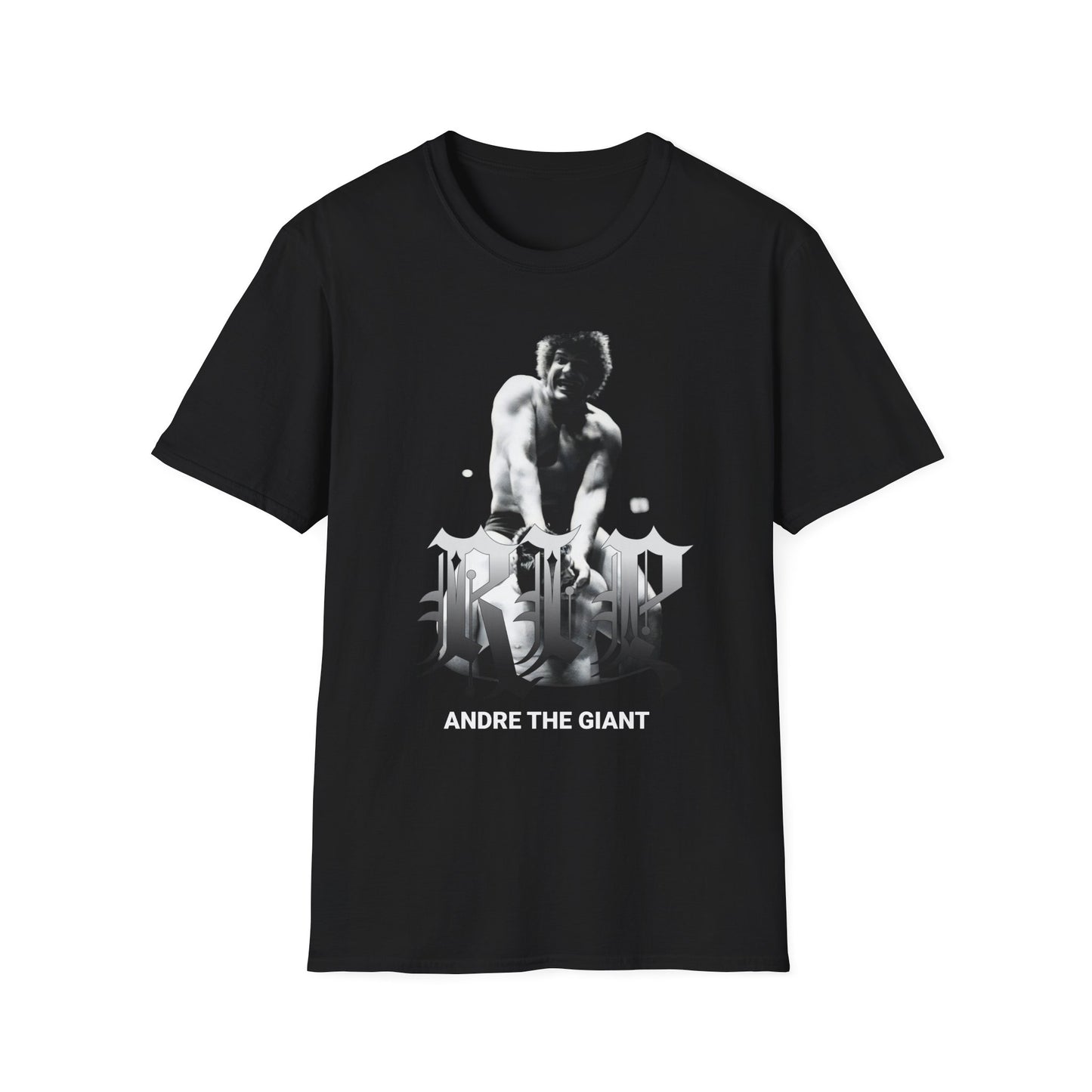 Andre the Giant RIP Black T-shirt