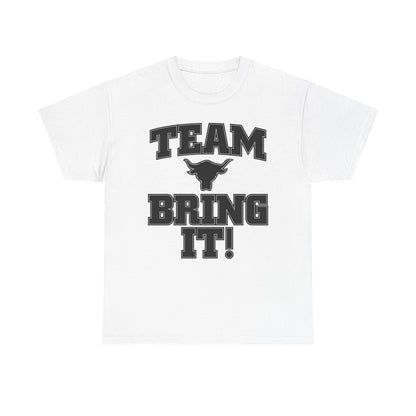 The Rock Team Bring It There Is No Tomorrow Mens White T-shirt