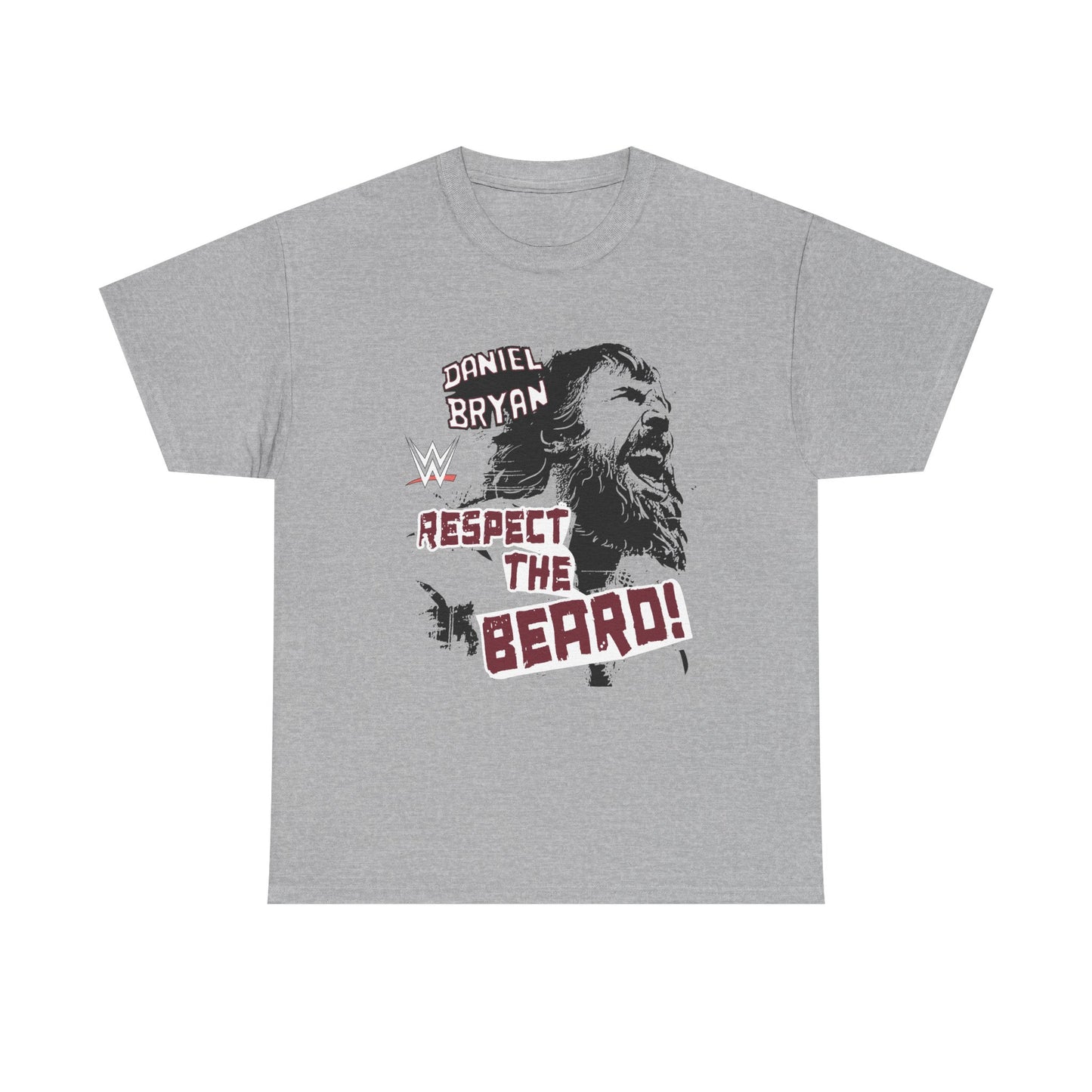 Daniel Bryan Yelling Respect the Beard WWE Mens T-shirt
