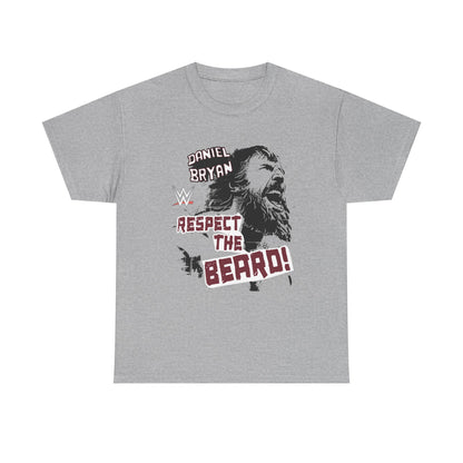 Daniel Bryan Yelling Respect the Beard WWE Mens T-shirt