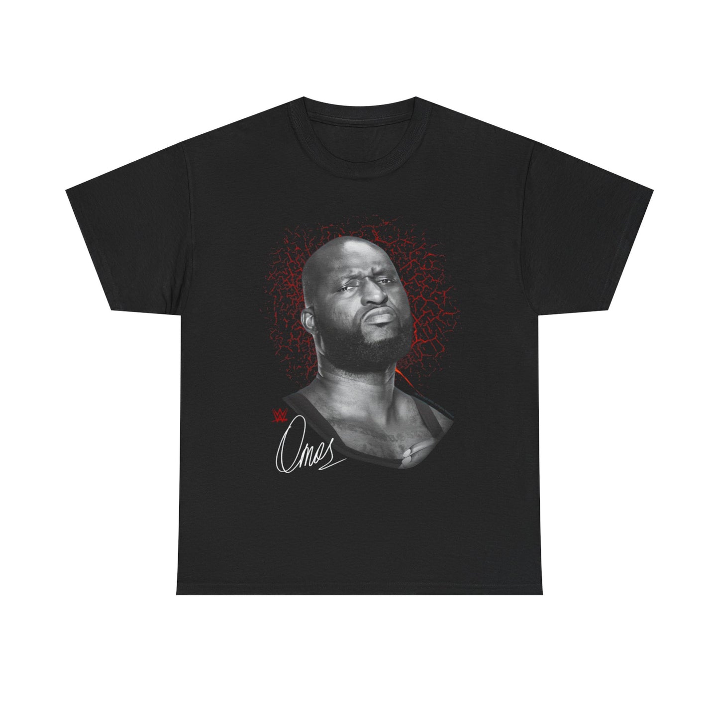 Omos Red Lightning Black T-shirt