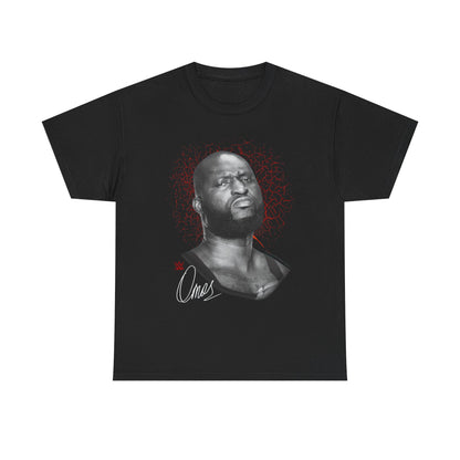 Omos Red Lightning Black T-shirt
