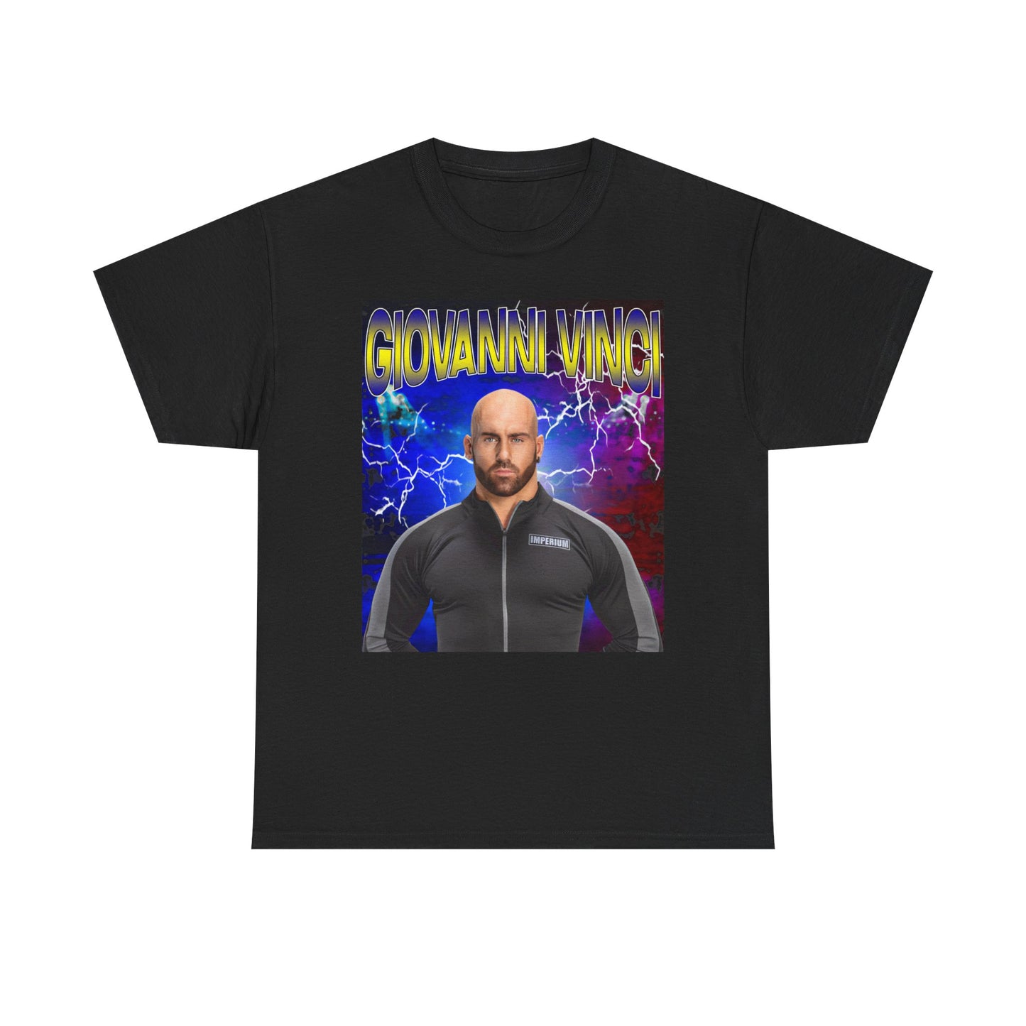 Giovanni Vinci Highlight Black T-shirt