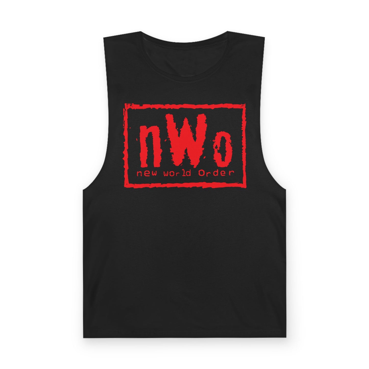 nWo New World Order Red Logo Muscle Sleeveless T-shirt