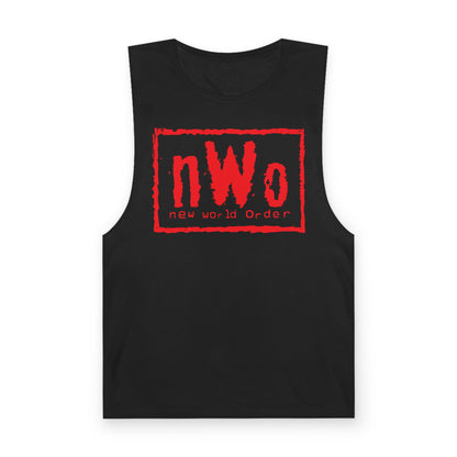 nWo New World Order Red Logo Muscle Sleeveless T-shirt