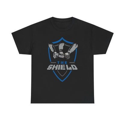 The Shield Hands In United Mens Black T-shirt