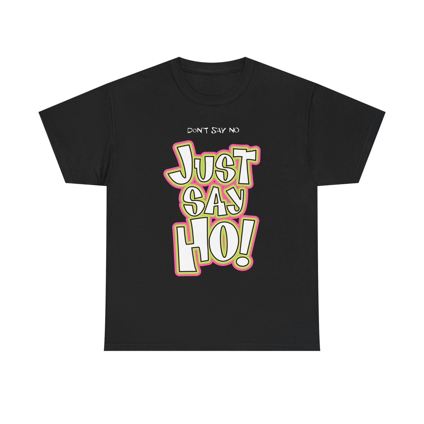 Godfather Don't Say No Ho Train Mens Black WWF T-shirt