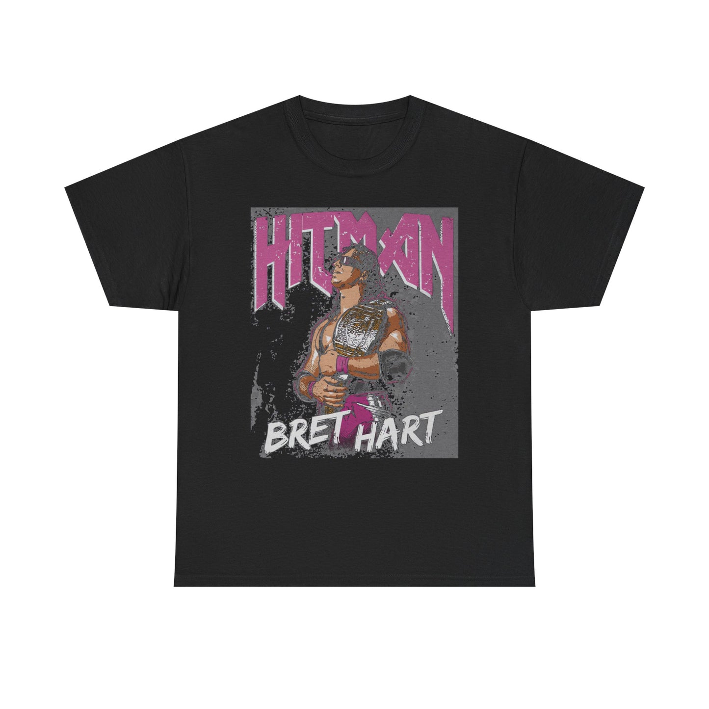 Bret Hart Hitman WWE Champ T-shirt
