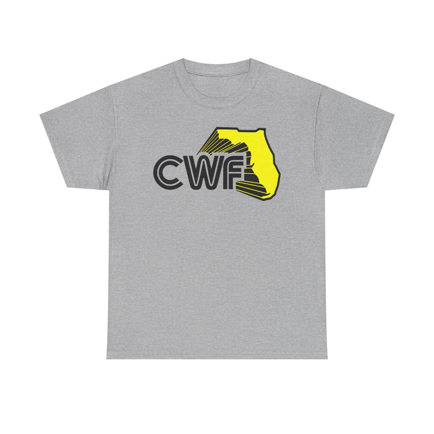 CWF Championship Wrestling of Florida Logo T-shirt
