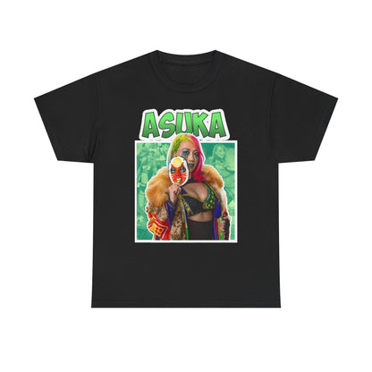 Asuka Green Logo Mask T-shirt
