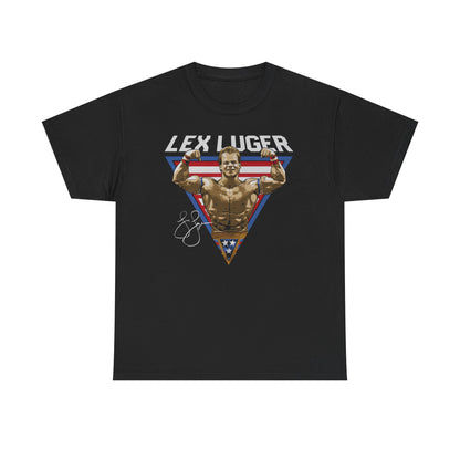 Lex Luger Triangle Flex Black T-shirt