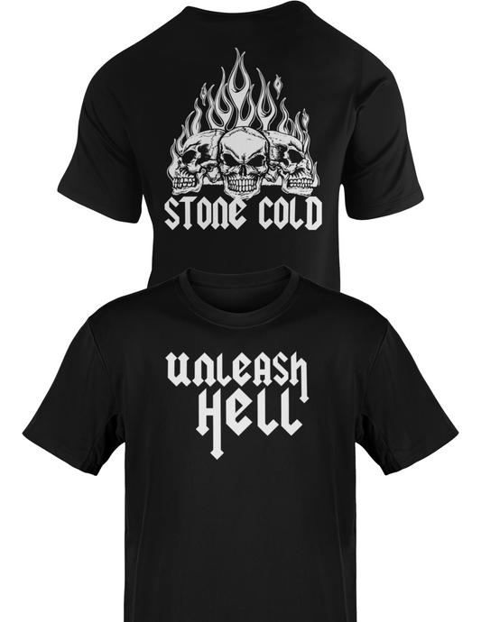Stone Cold Steve Austin Unleash Hell Mens T-shirt