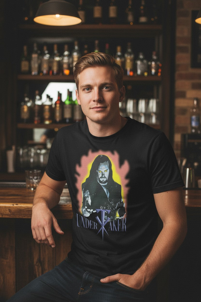 Undertaker Rest In Peace Mens Black T-shirt