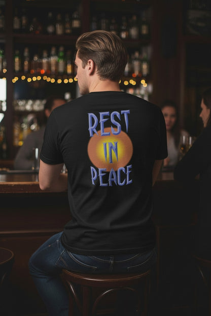 Undertaker Rest In Peace Mens Black T-shirt