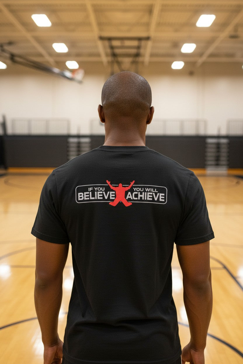 Shawn Michaels HBK Believe It Achieve It Black T-shirt