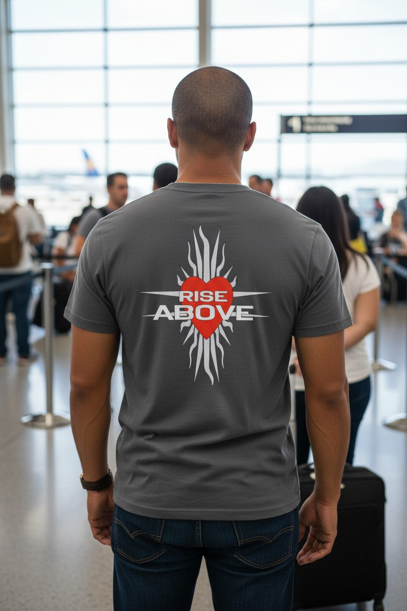 HBK Shawn Michaels Rise Above Gray T-shirt