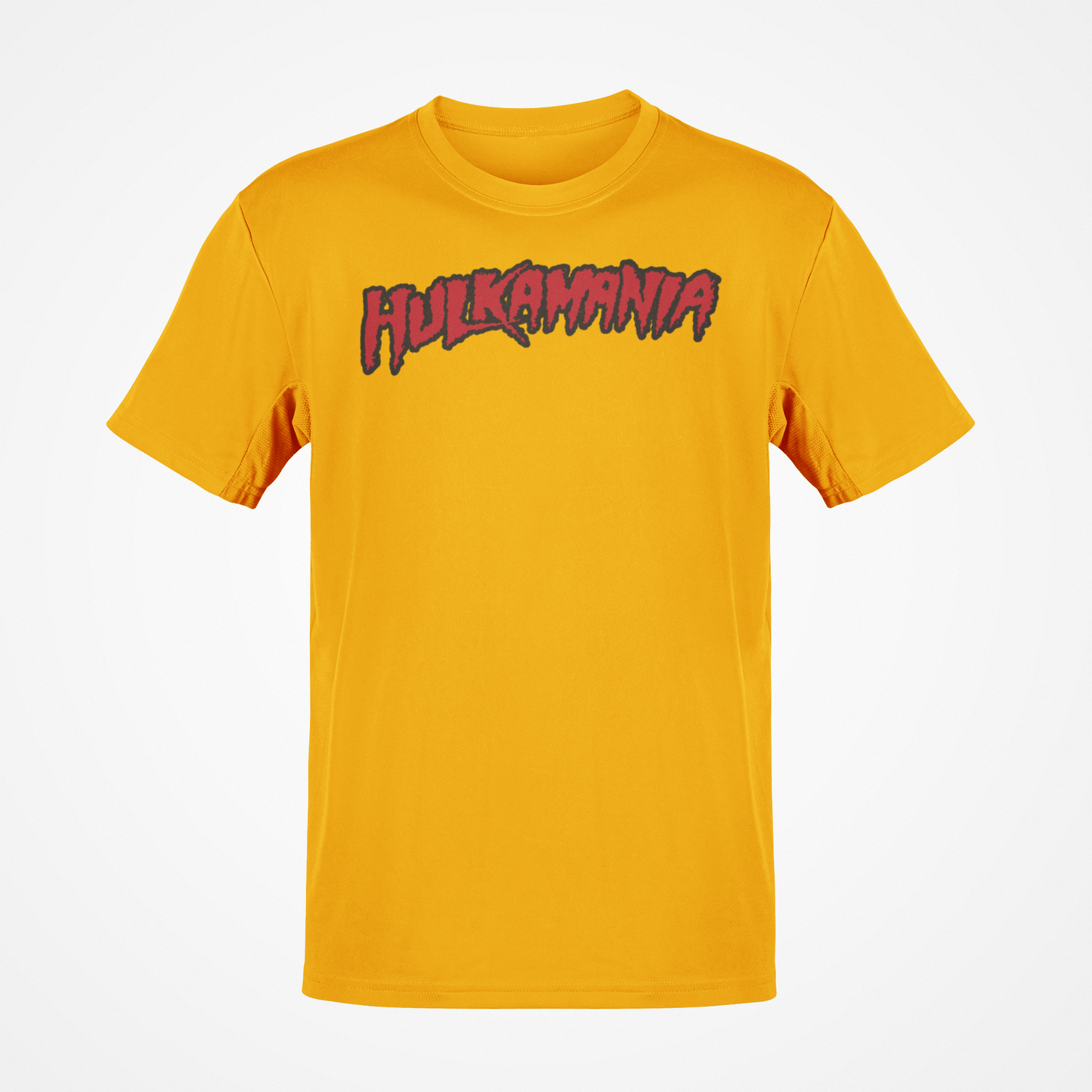 Yellow Hulk Hogan Hulkamania Mens T-shirt