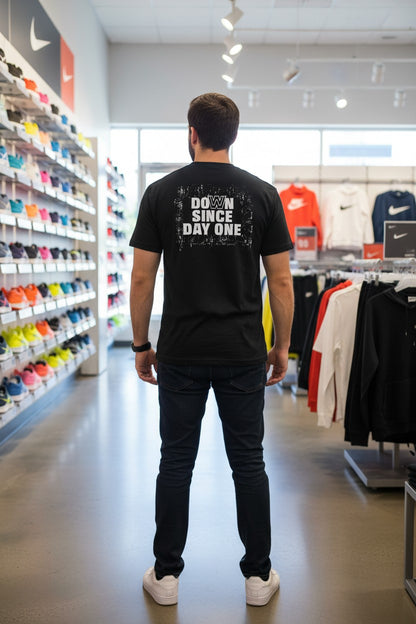John Cena Down Since Day One Hustle Loyalty Respect Black T-shirt