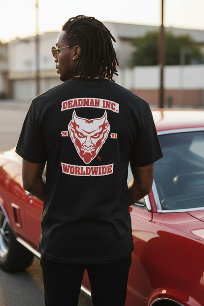 Undertaker Deadman Inc Loved By Few Respected By All Mens Black T-shirt
