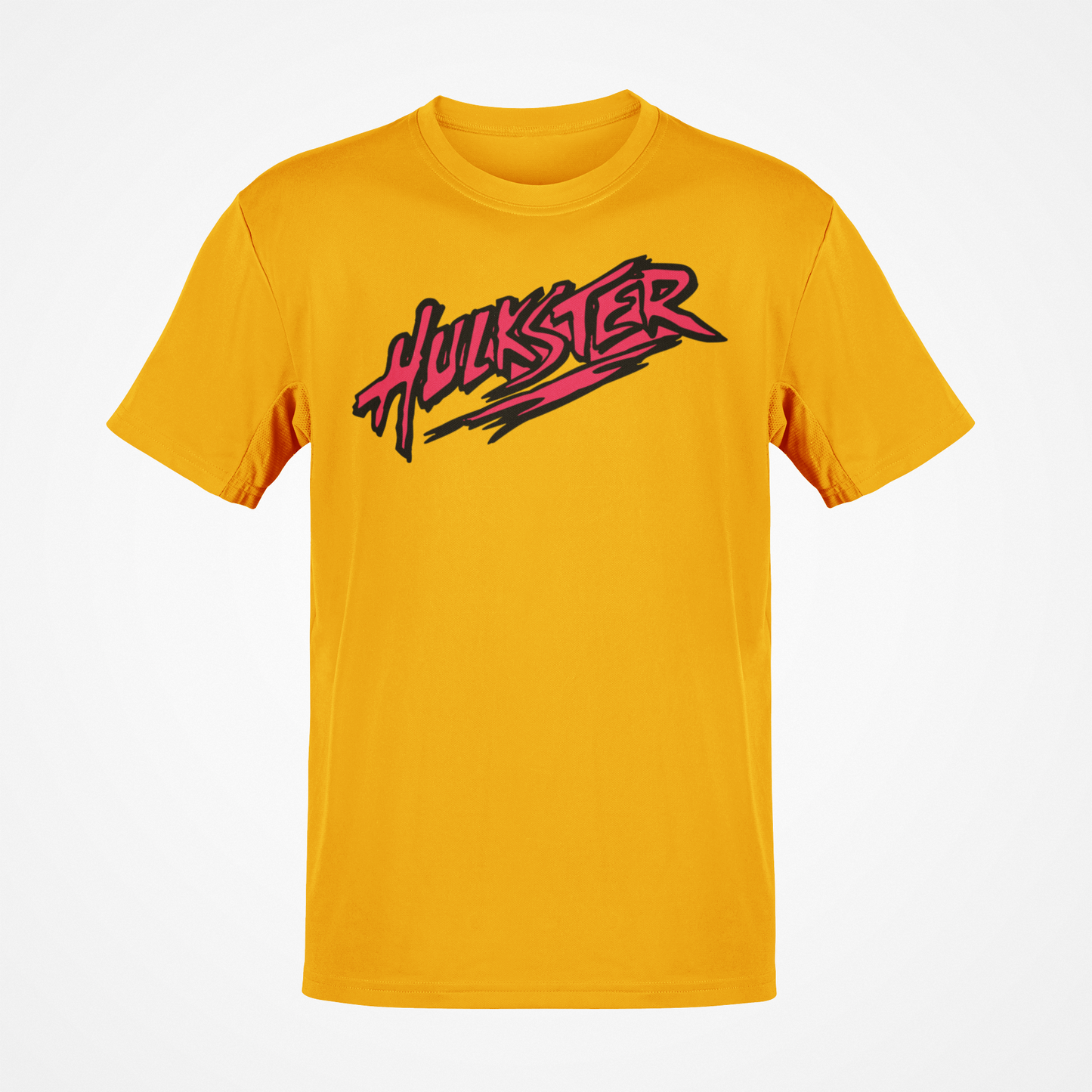 Hulkster Hulk Hogan Yellow Gold Mens T-shirt