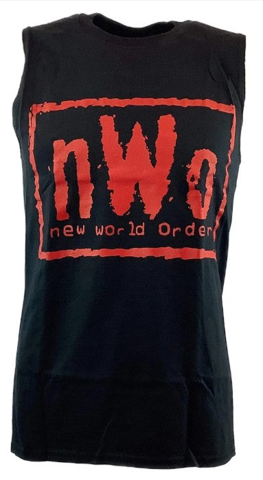 nWo New World Order Red Logo Muscle Sleeveless T-shirt