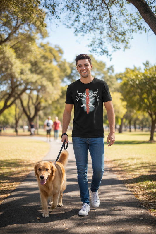 Brock Lesnar Fear the Fury Mens Black T-shirt