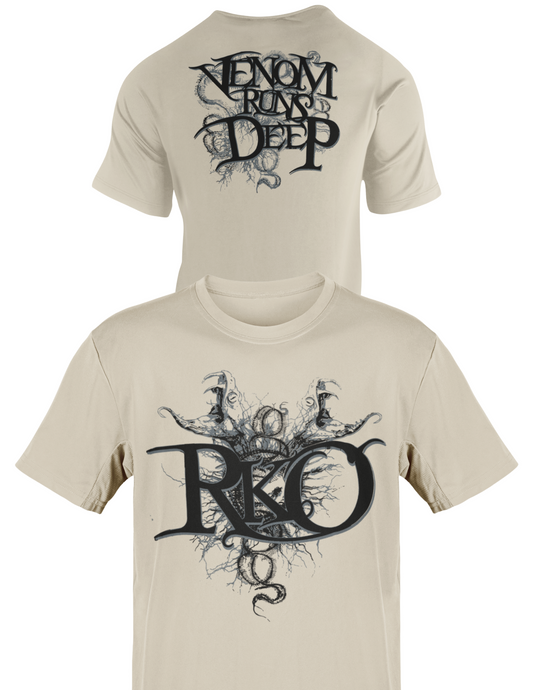 Randy Orton RKO Venom Runs Deep Mens T-shirt