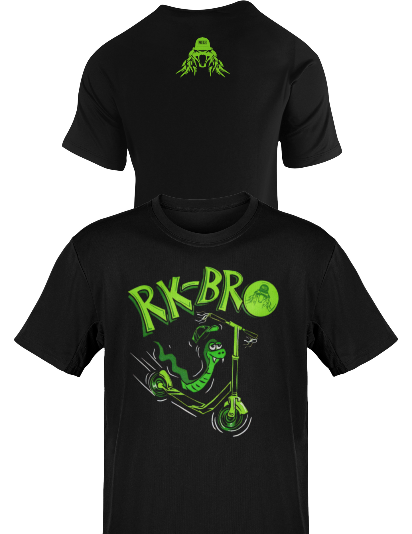 Randy Orton RK-Bro Matt Riddle Mens Black GreenT-shirt