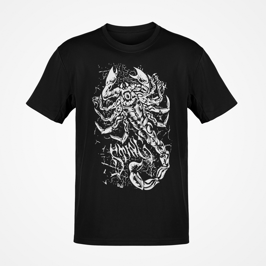 Sting White Scorpion WWE Mens Black T-shirt