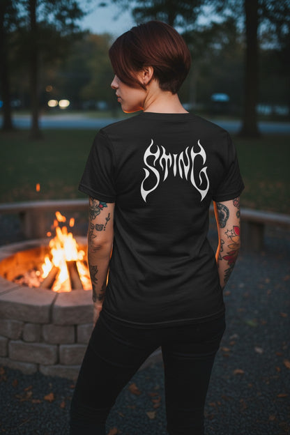 Sting Silent Warrior Mens Black T-shirt
