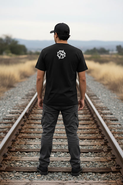 Seth Rollins Burn It Down Mens Black T-shirt