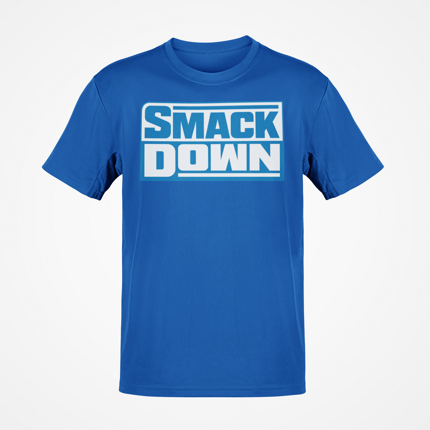 Friday Night Smackdown Mens Blue T-shirt