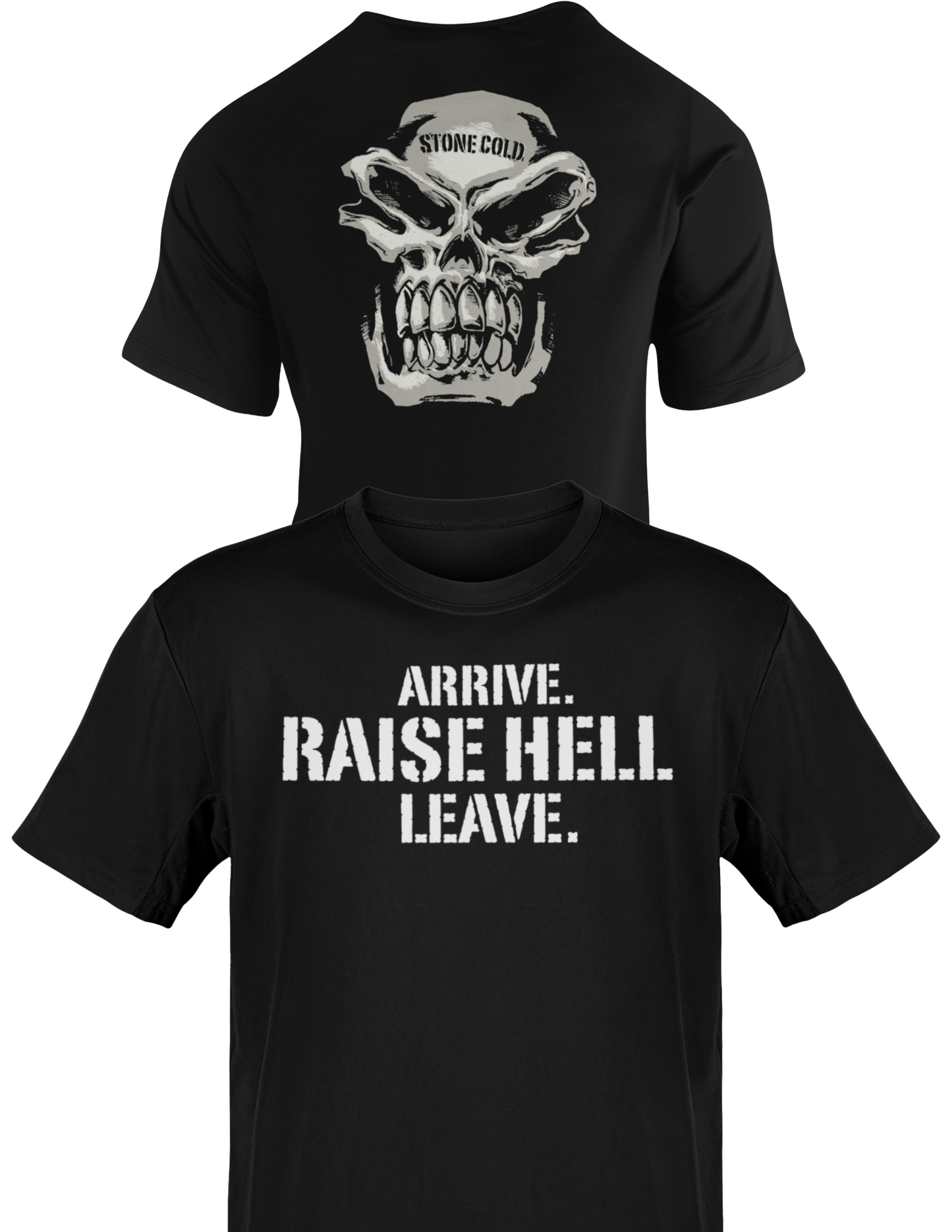 Stone Cold Steve Austin Raise Hell Leave Mens Black T-shirt